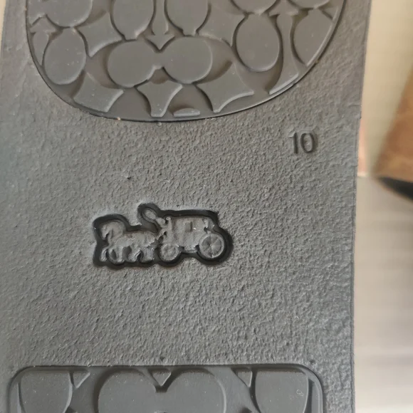 Coach Black and Brown Sandals - Picture 4 of 4